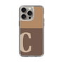 Slim Protection Case［ Original - initial two tone - C brown ］