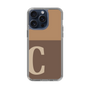 Slim Protection Case［ Original - initial two tone - C brown ］
