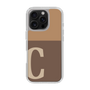 Slim Protection Case［ オリジナル - initial two tone - C brown ］