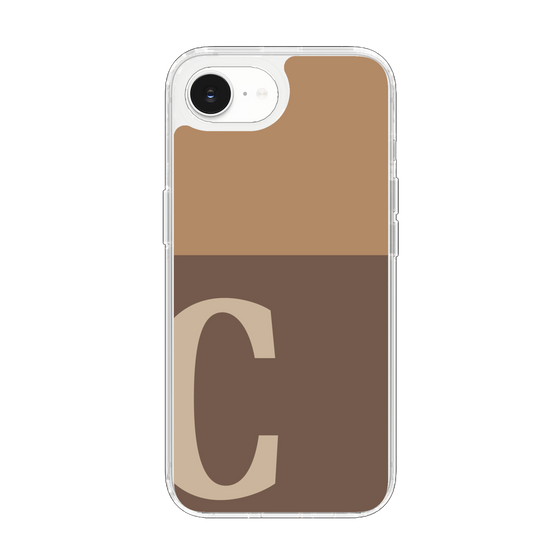 Slim Protection Case［ Original - initial two tone - C brown ］