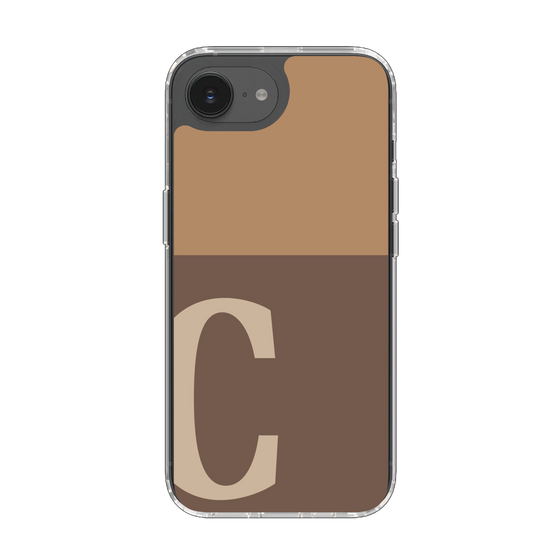 Slim Protection Case［ Original - initial two tone - C brown ］