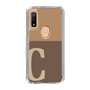 Slim Protection Case［ Original - initial two tone - C brown ］