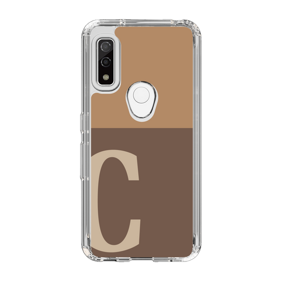 Slim Protection Case［ Original - initial two tone - C brown ］