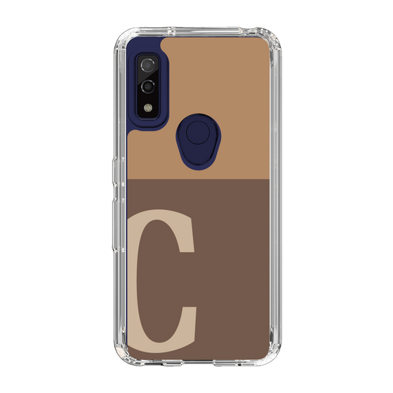 Slim Protection Case［ Original - initial two tone - C brown ］