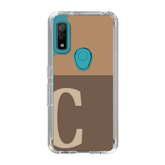 Slim Protection Case［ Original - initial two tone - C brown ］