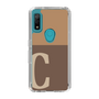 Slim Protection Case［ Original - initial two tone - C brown ］