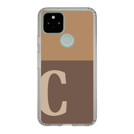Slim Protection Case［ Original - initial two tone - C brown ］