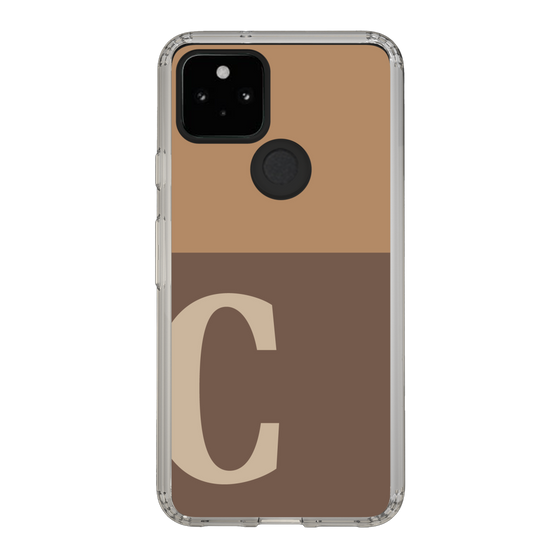 Slim Protection Case［ Original - initial two tone - C brown ］