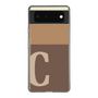 Slim Protection Case［ Original - initial two tone - C brown ］
