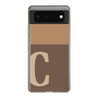 Slim Protection Case［ Original - initial two tone - C brown ］