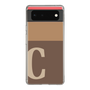 Slim Protection Case［ Original - initial two tone - C brown ］