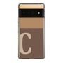 Slim Protection Case［ Original - initial two tone - C brown ］