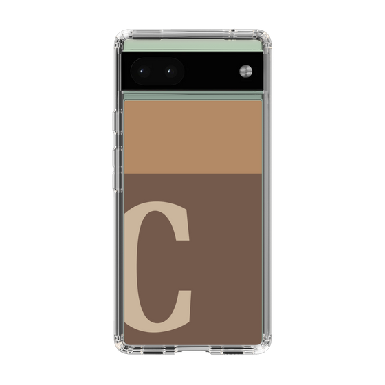 Slim Protection Case［ Original - initial two tone - C brown ］