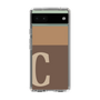 Slim Protection Case［ Original - initial two tone - C brown ］