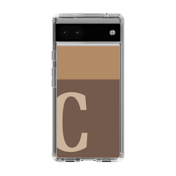 Slim Protection Case［ Original - initial two tone - C brown ］