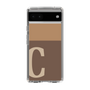 Slim Protection Case［ Original - initial two tone - C brown ］