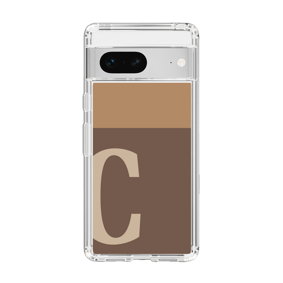 Slim Protection Case［ Original - initial two tone - C brown ］