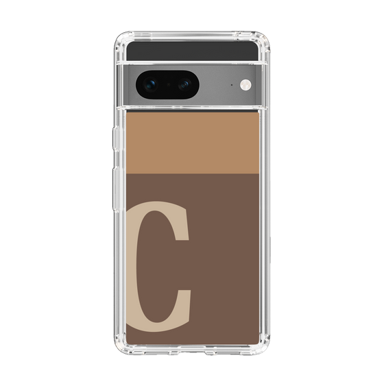 Slim Protection Case［ Original - initial two tone - C brown ］
