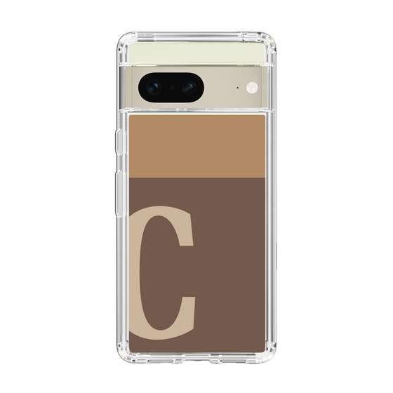 Slim Protection Case［ Original - initial two tone - C brown ］