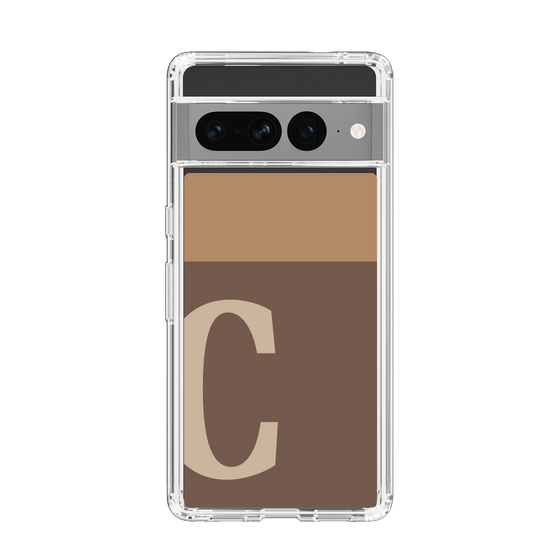 Slim Protection Case［ Original - initial two tone - C brown ］