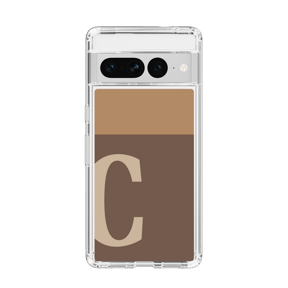 Slim Protection Case［ Original - initial two tone - C brown ］