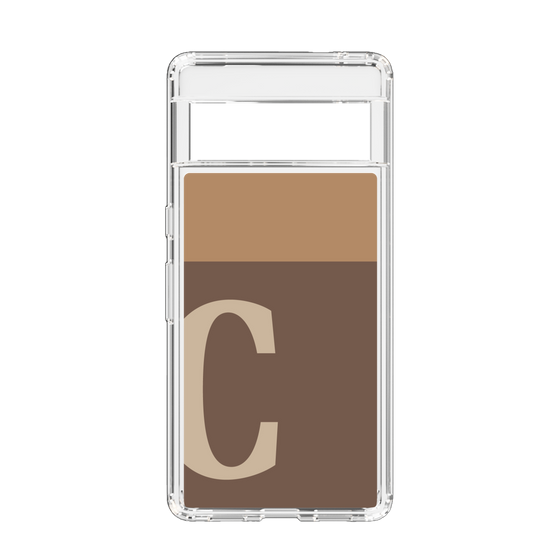Slim Protection Case［ Original - initial two tone - C brown ］