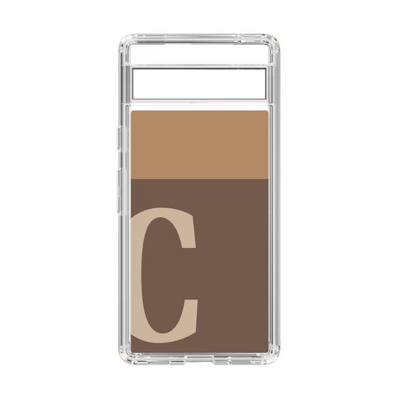 Slim Protection Case［ Original - initial two tone - C brown ］