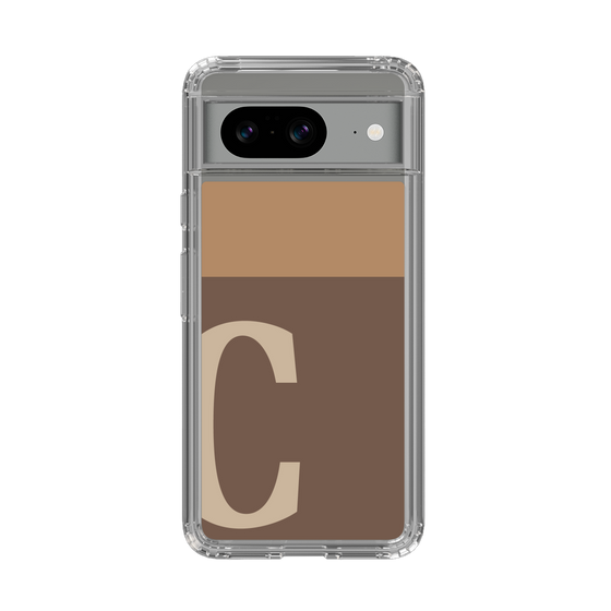 Slim Protection Case［ Original - initial two tone - C brown ］