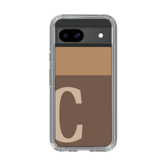 Slim Protection Case［ Original - initial two tone - C brown ］