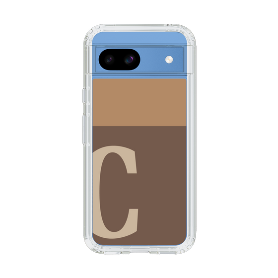 Slim Protection Case［ Original - initial two tone - C brown ］