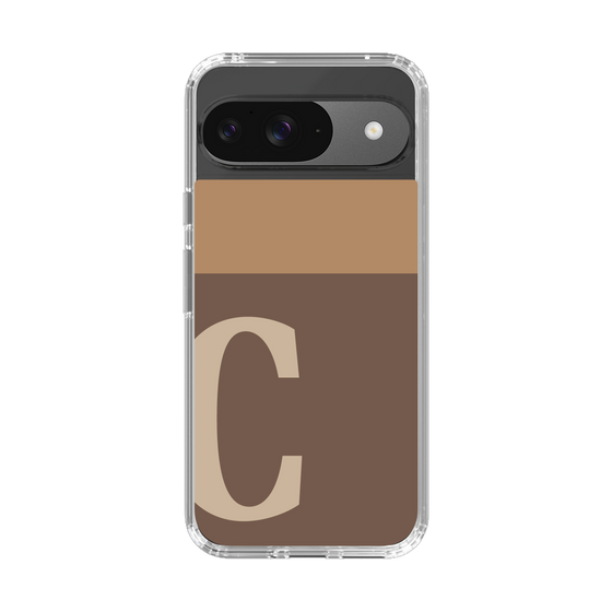 Slim Protection Case［ Original - initial two tone - C brown ］