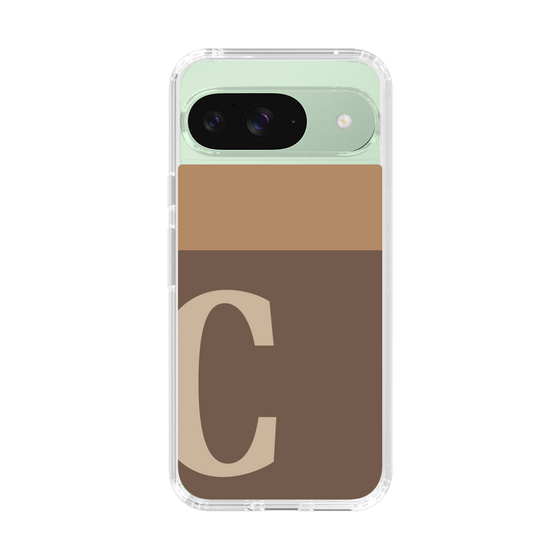 Slim Protection Case［ Original - initial two tone - C brown ］