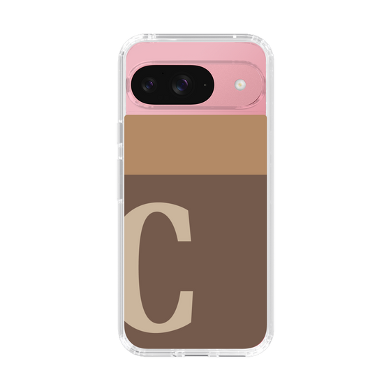 Slim Protection Case［ Original - initial two tone - C brown ］