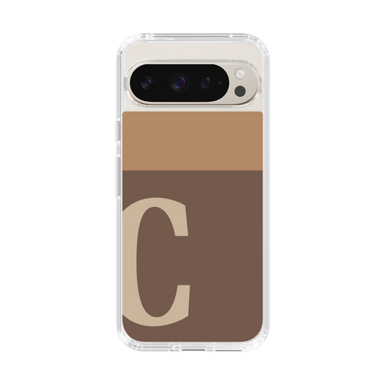 Slim Protection Case［ Original - initial two tone - C brown ］