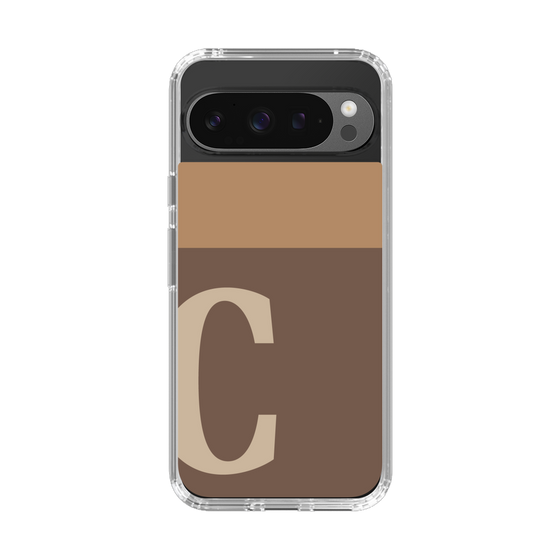 Slim Protection Case［ Original - initial two tone - C brown ］