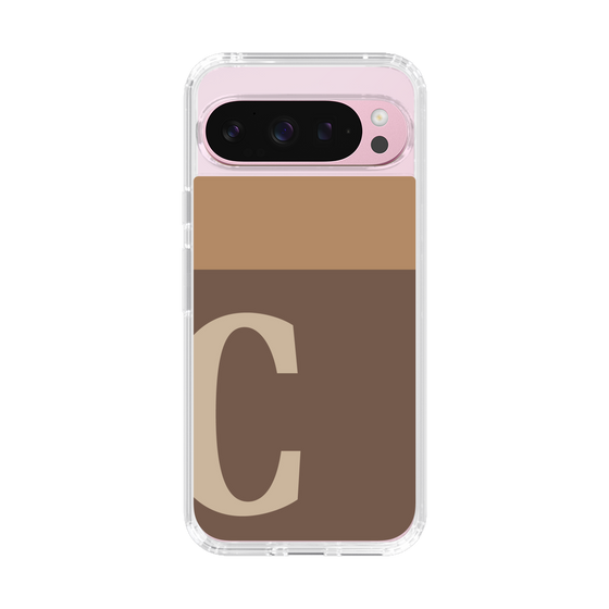 Slim Protection Case［ Original - initial two tone - C brown ］