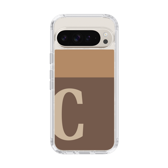 Slim Protection Case［ Original - initial two tone - C brown ］