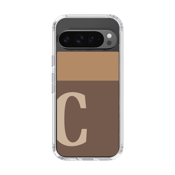Slim Protection Case［ Original - initial two tone - C brown ］