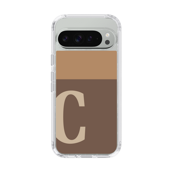 Slim Protection Case［ Original - initial two tone - C brown ］
