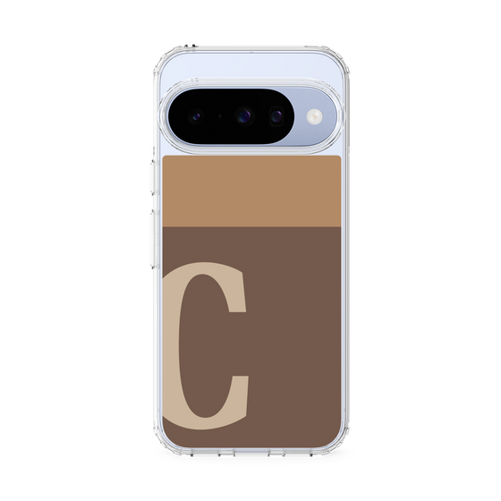 Slim Protection Case［ Original - initial two tone - C brown ］