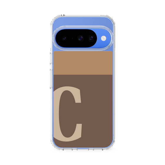 Slim Protection Case［ Original - initial two tone - C brown ］