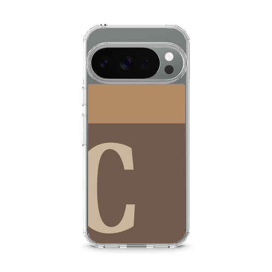 Slim Protection Case［ Original - initial two tone - C brown ］