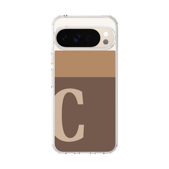 Slim Protection Case［ Original - initial two tone - C brown ］