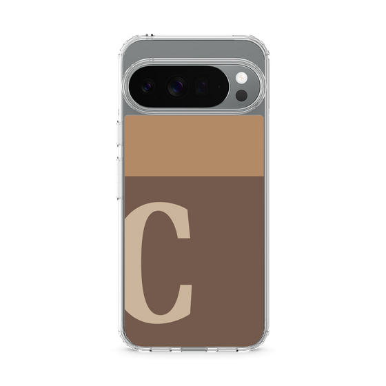 Slim Protection Case［ Original - initial two tone - C brown ］