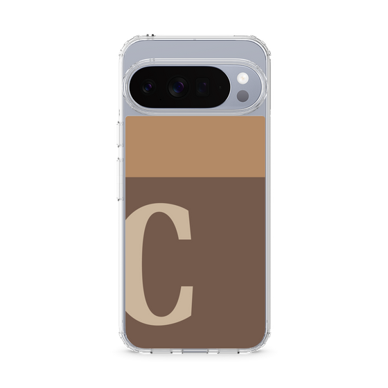 Slim Protection Case［ Original - initial two tone - C brown ］