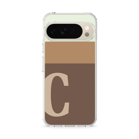 Slim Protection Case［ Original - initial two tone - C brown ］