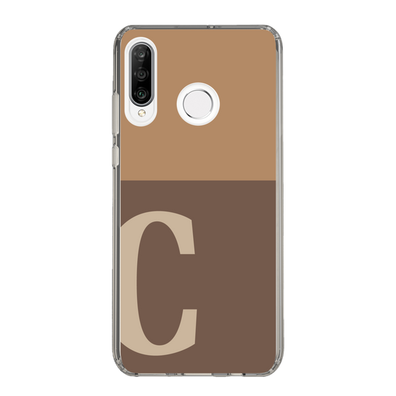 Slim Protection Case［ Original - initial two tone - C brown ］