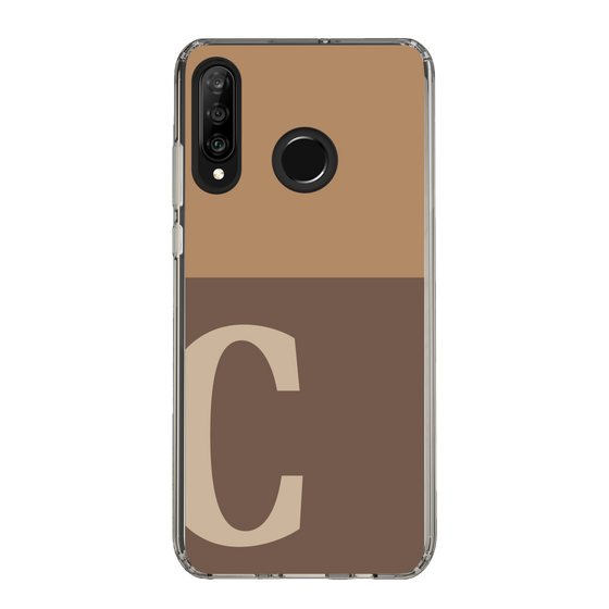 Slim Protection Case［ Original - initial two tone - C brown ］