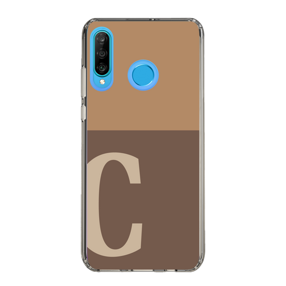 Slim Protection Case［ Original - initial two tone - C brown ］
