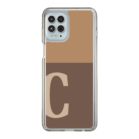 Slim Protection Case［ Original - initial two tone - C brown ］